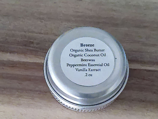 Breeze – Peppermint & Vanilla Organic Balm (USA-Made)