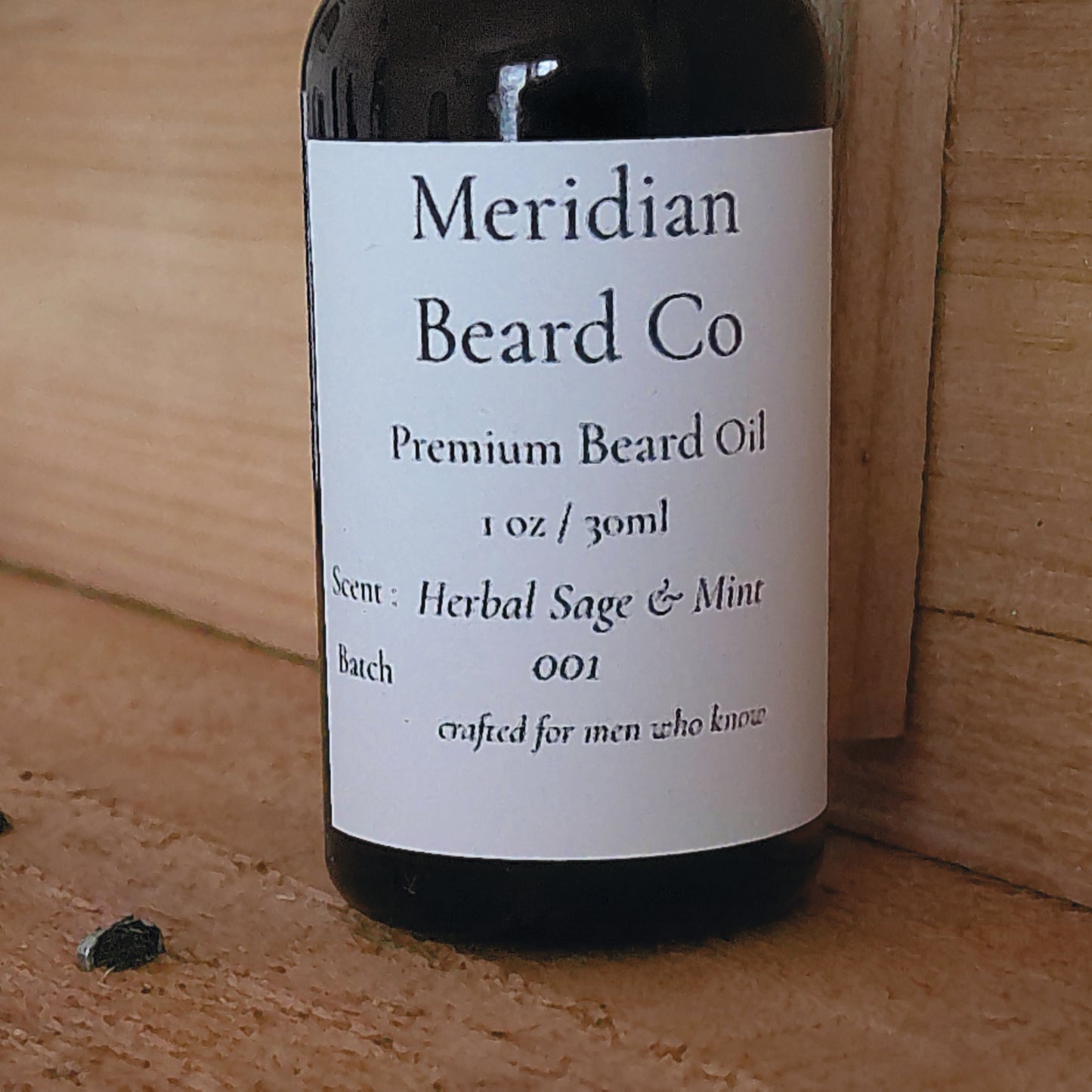 Herbal Sage & Mint Beard Oil | 1 oz