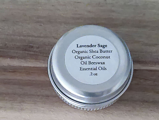 Lavender Sage – Organic Lavender & Sage Balm (USA-Made)