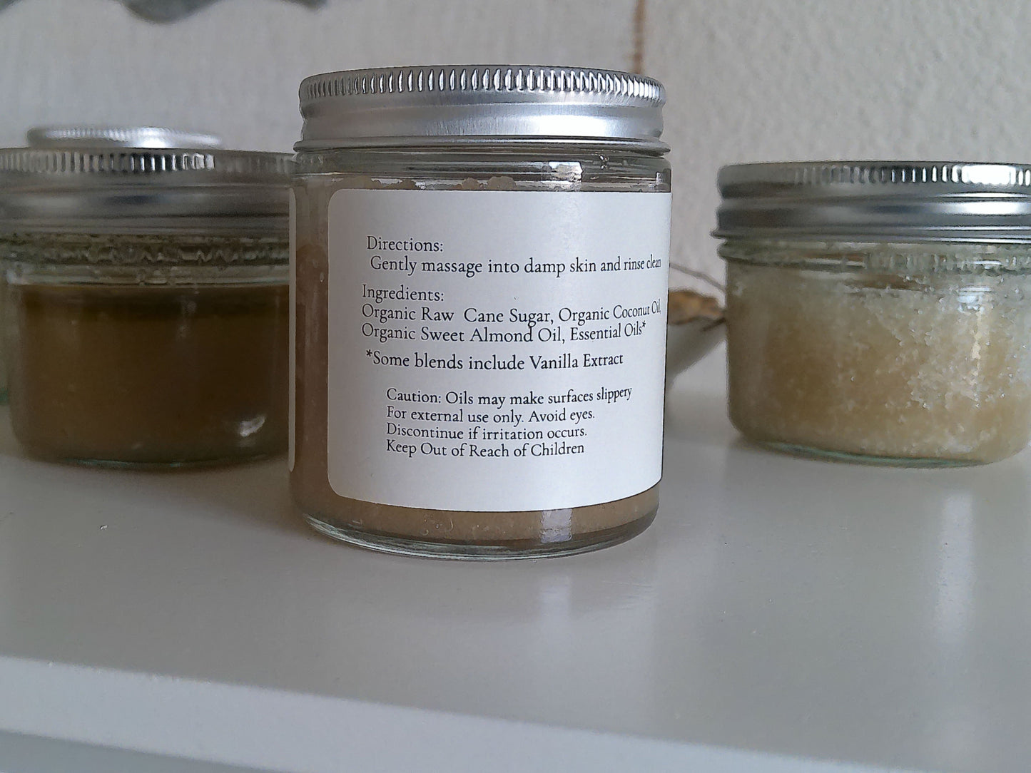 Organic Sugar Scrub - Lavender Sage