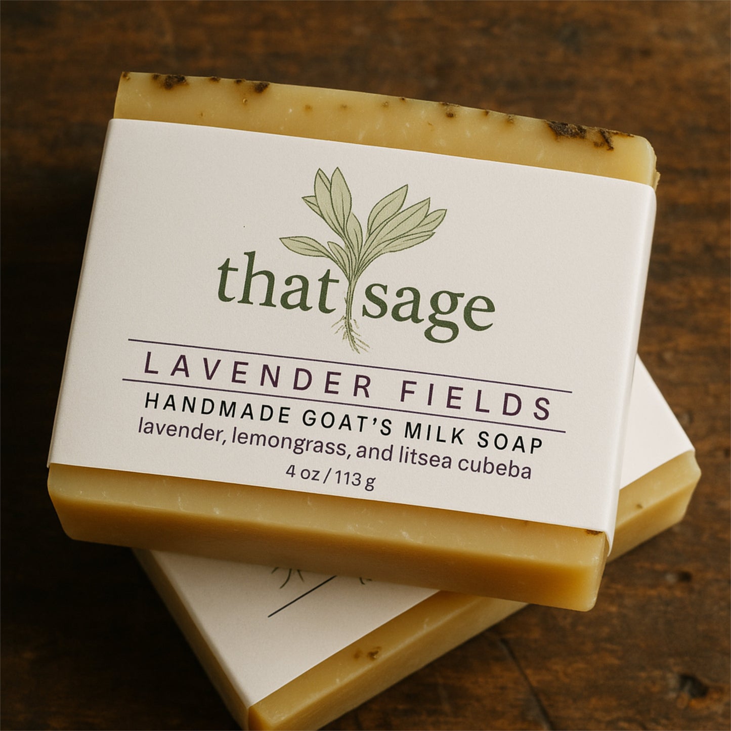 Handmade Goat's Milk Soap - Lavender Fields