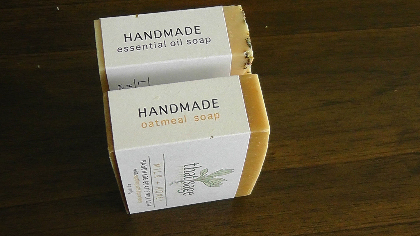 Handmade Goat's Milk Soap - Milk & Honey
