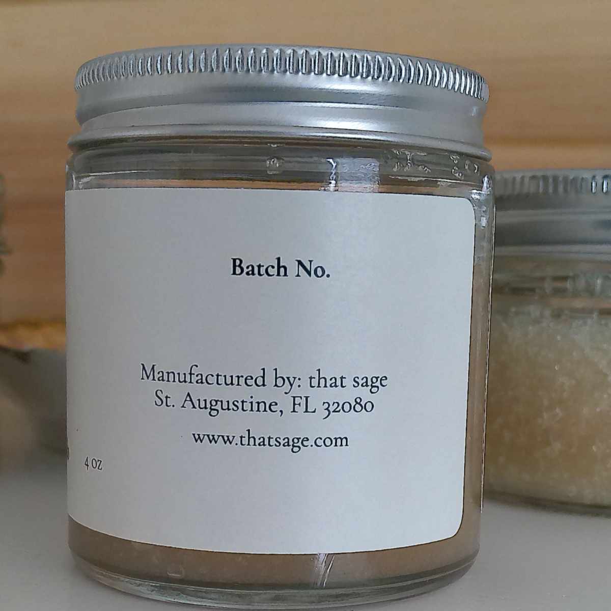 Organic Sugar Scrub -Vanilla Orange