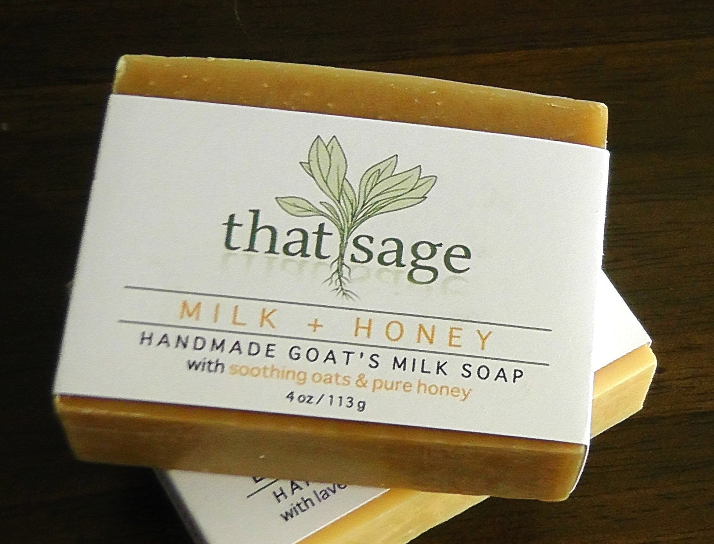 Handmade Goat's Milk Soap - Milk & Honey