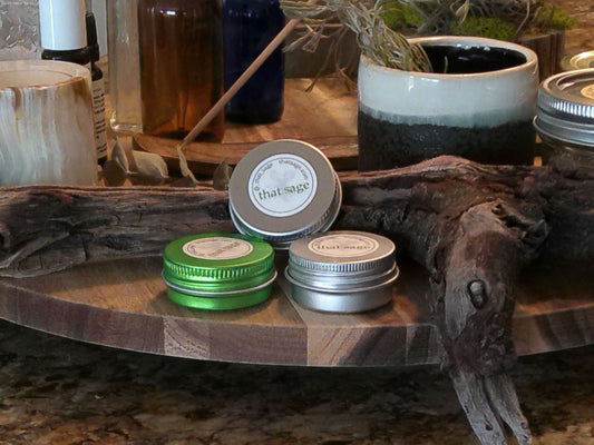 Quiet Sage  –  Unscented Organic Balm (USA-Made)