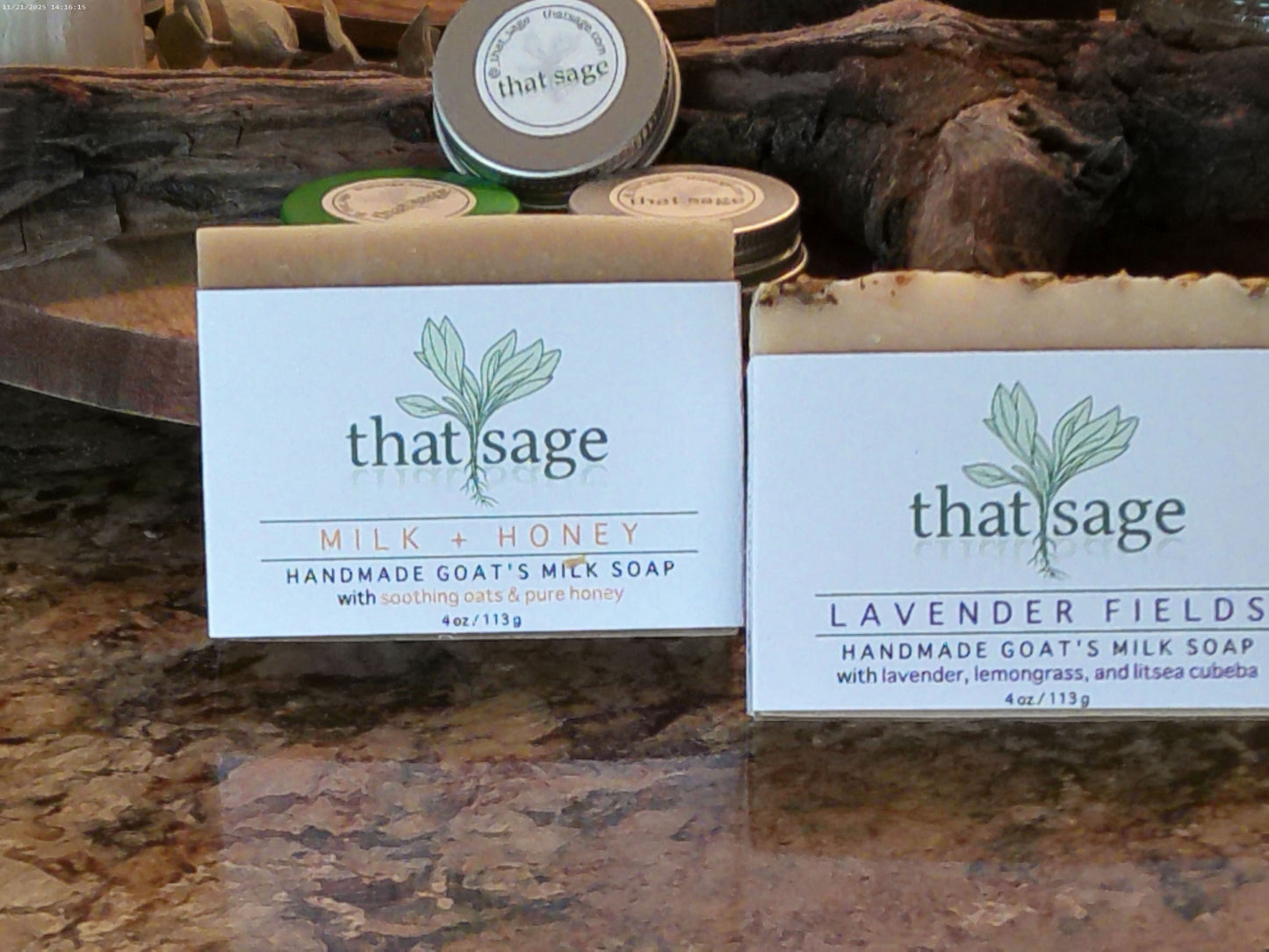 Handmade Goat's Milk Soap - Lavender Fields