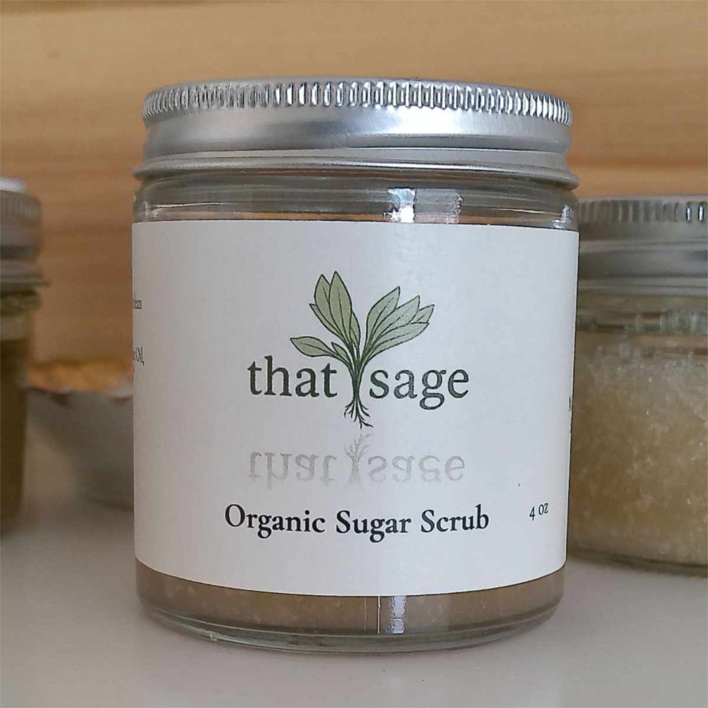 Organic Sugar Scrub - Lavender Sage